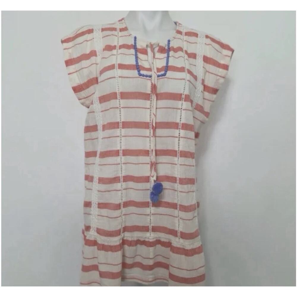 Matilda Jane Coverup Striped Lets Go Together Beach Holiday - Large (Excellent)